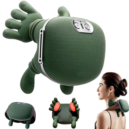 Deep Tissue Neck & Shoulder Massager with Heat | Premium Shiatsu Massage