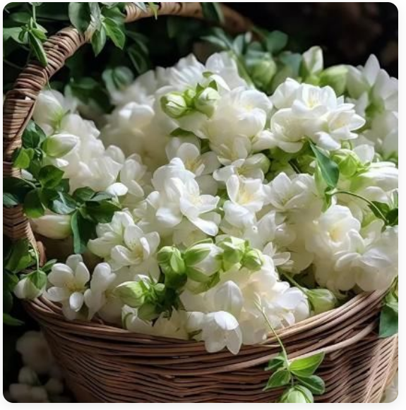 Double Jasmine (Mogra) Flower Seeds | Limited-Time Buy 1 Get 1 Free