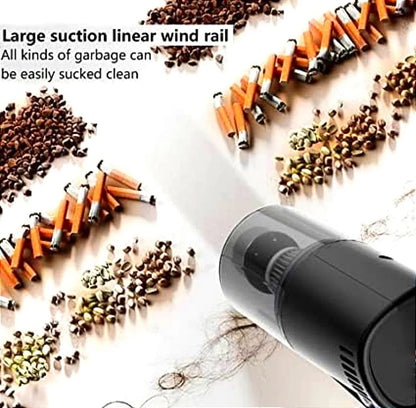 3-in-1 Portable Handheld Vacuum Cleaner & Air Blower – Cordless Mini Cleaner for Car, Home & Keyboard