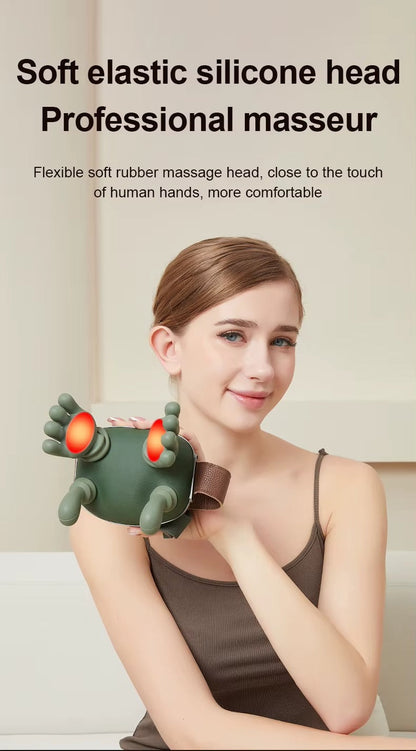 Deep Tissue Neck & Shoulder Massager with Heat | Premium Shiatsu Massage