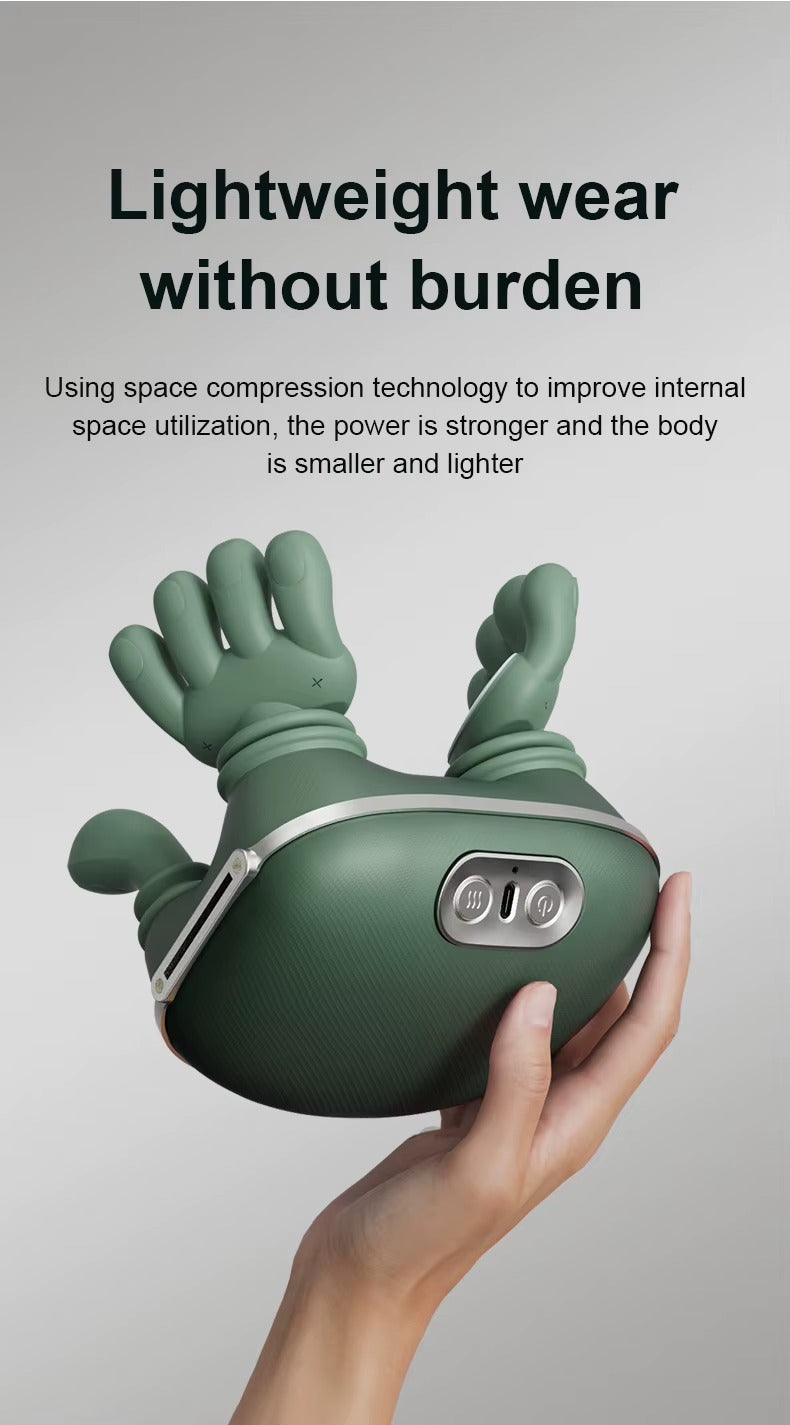 Deep Tissue Neck & Shoulder Massager with Heat | Premium Shiatsu Massage
