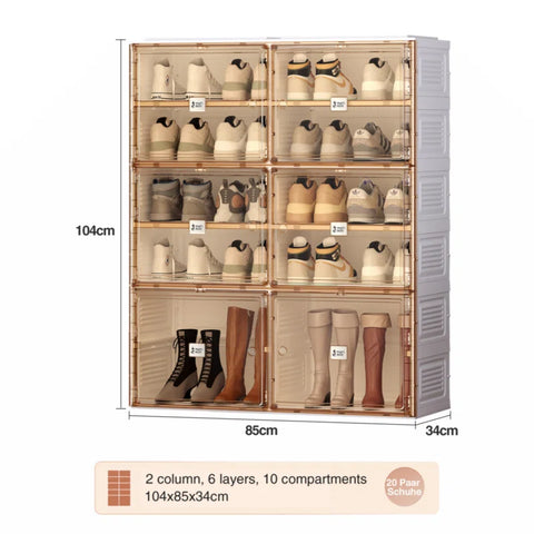 Premium 8-Layer Shoe Storage Rack | Buy 1, Get 1 FREE